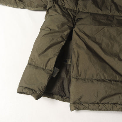 ガーメントダイ ナイロン ハーフジップ プルオーバー ダウンジャケット (691541323)