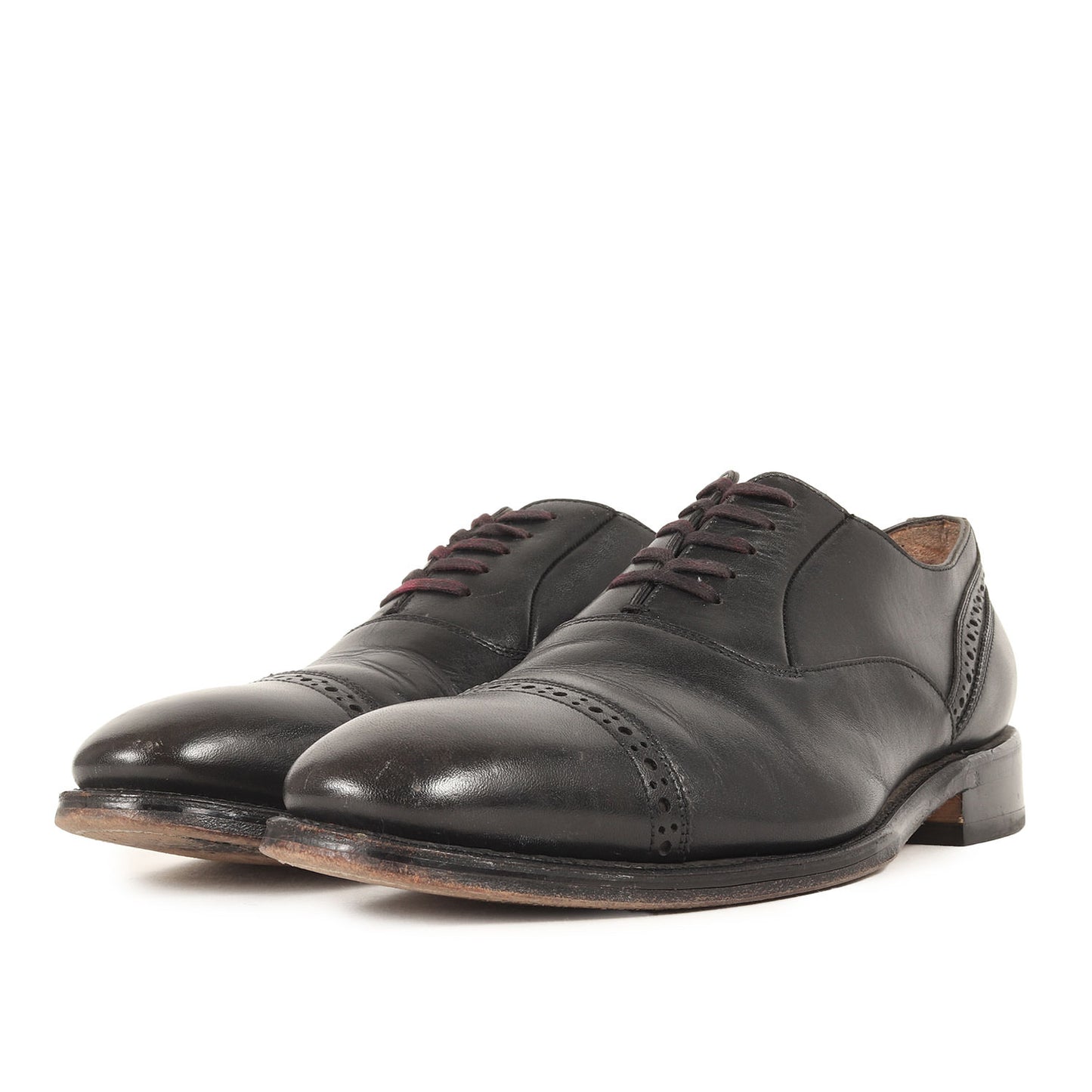 ストレートチップ レザー オックスフォード ドレス シューズ