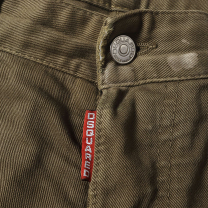 フェード ダメージ ペイント加工 ストレッチ カラーデニム パンツ (S71LA0523 S39781)