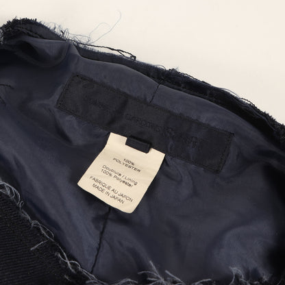 25SS カットオフ ポリ縮 ノーカラー ジャケット (FO-J505)