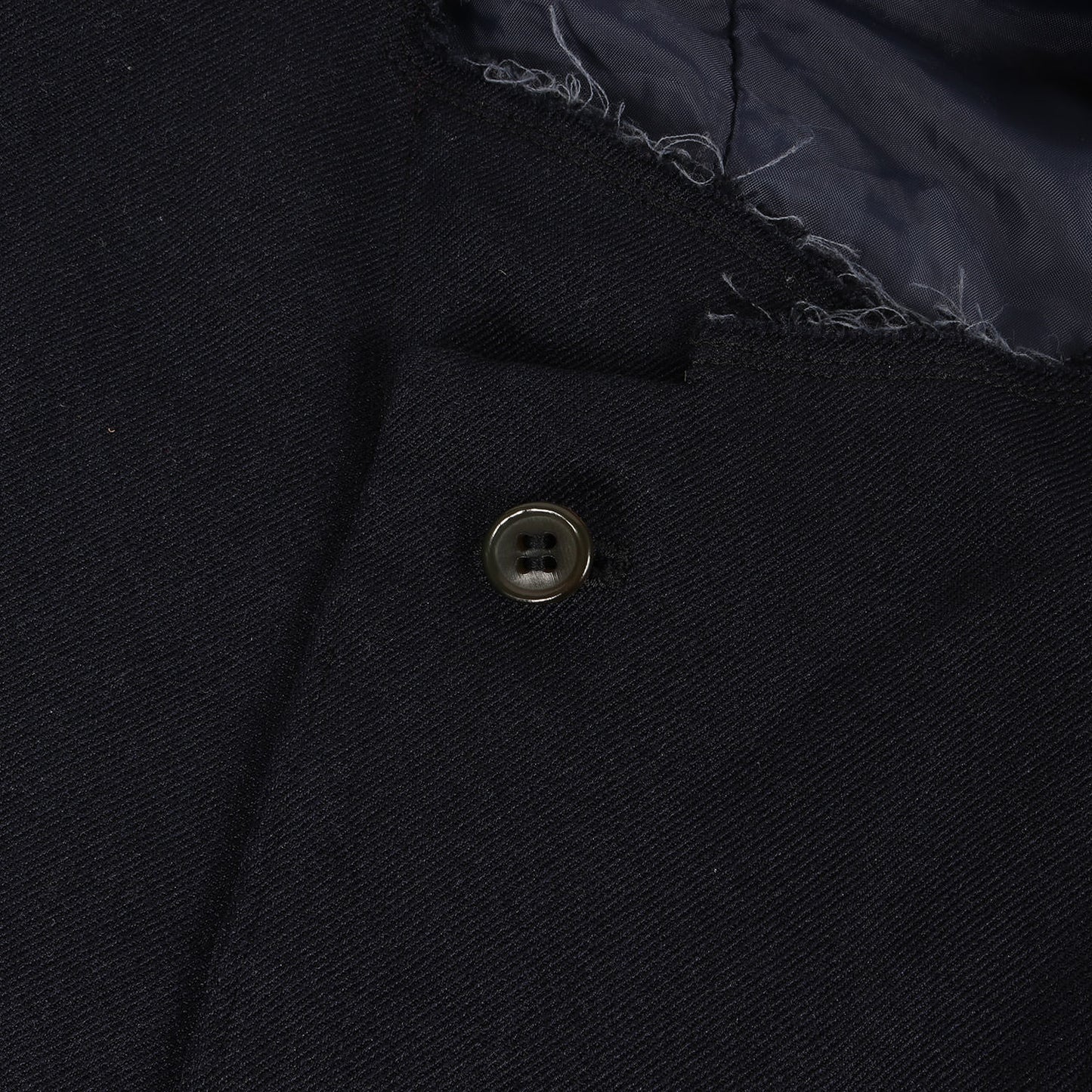 25SS カットオフ ポリ縮 ノーカラー ジャケット (FO-J505)