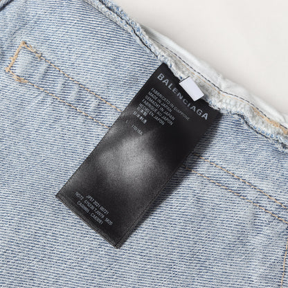 21AW ヴィンテージ加工 ハイウエスト デニム パンツ (High Waisted Jeans 675230 TJW79) / UNIFIT