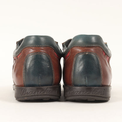 レースアップ レザー スニーカー (S4968) / MADE IN ITALY