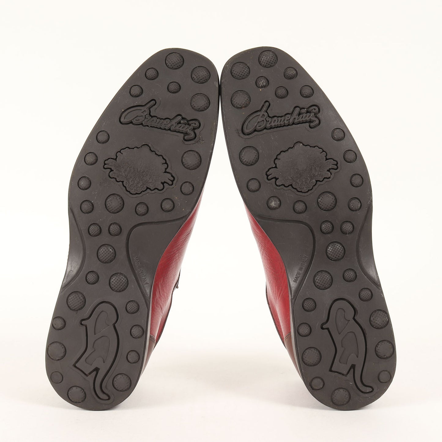 レースアップ レザー スニーカー (S4968) / MADE IN ITALY