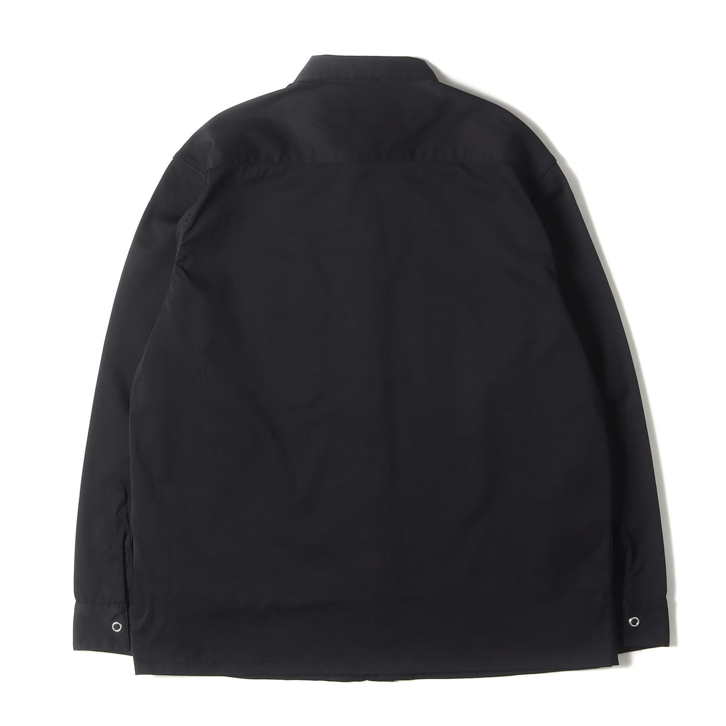 24SS ロゴパッチ 刺繍 ストレッチ ナイロン ワーク シャツ (SD Logo Patch Easy Work Shirt LS)