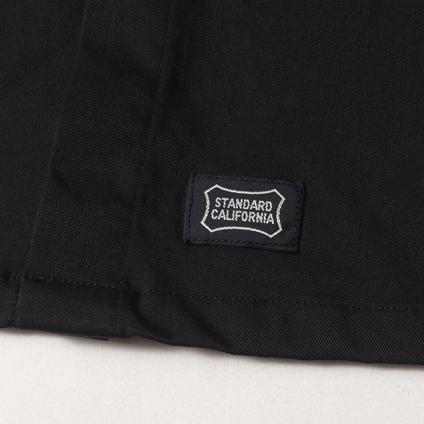 24SS ロゴパッチ 刺繍 ストレッチ ナイロン ワーク シャツ (SD Logo Patch Easy Work Shirt LS)
