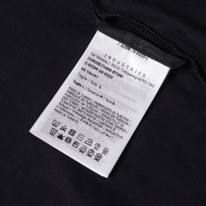 24SS アイコンワッペン ストレッチ バインダーネック Tシャツ (J10918C71600 87296)