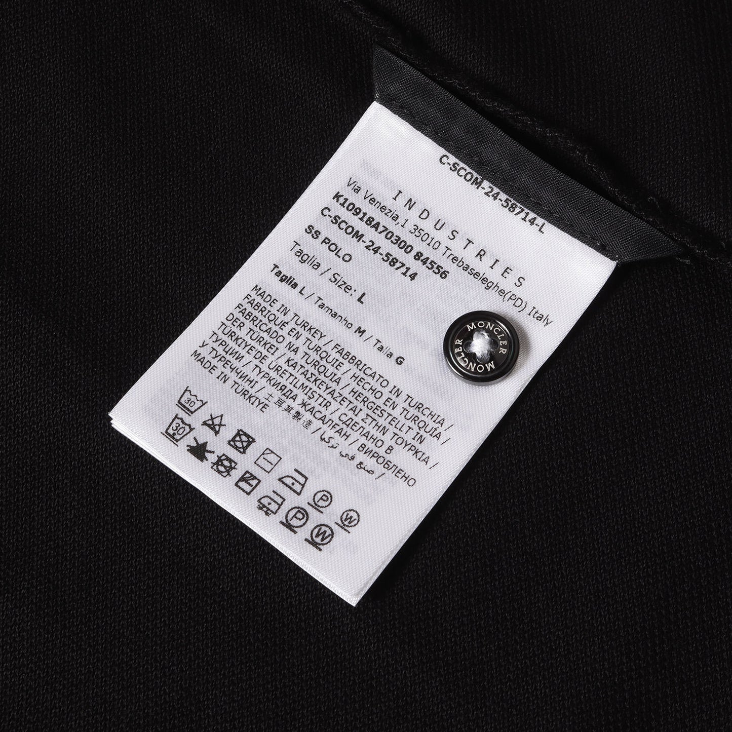 25SS ワンポイント ロゴ パッチ 鹿の子 ポロシャツ (SS POLO K10918A70300 84556)