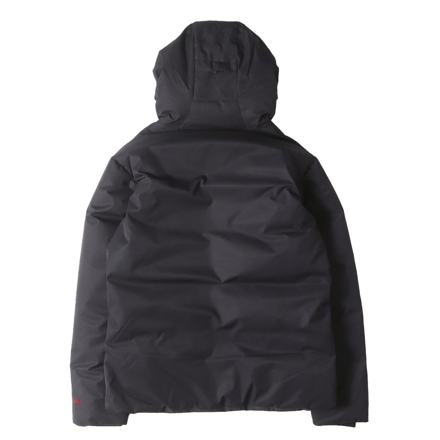 現行モデル ワンポイント アイコン ロゴ 刺繍 フーデッド ダウンジャケット (Rabida Down Jacket khaki)