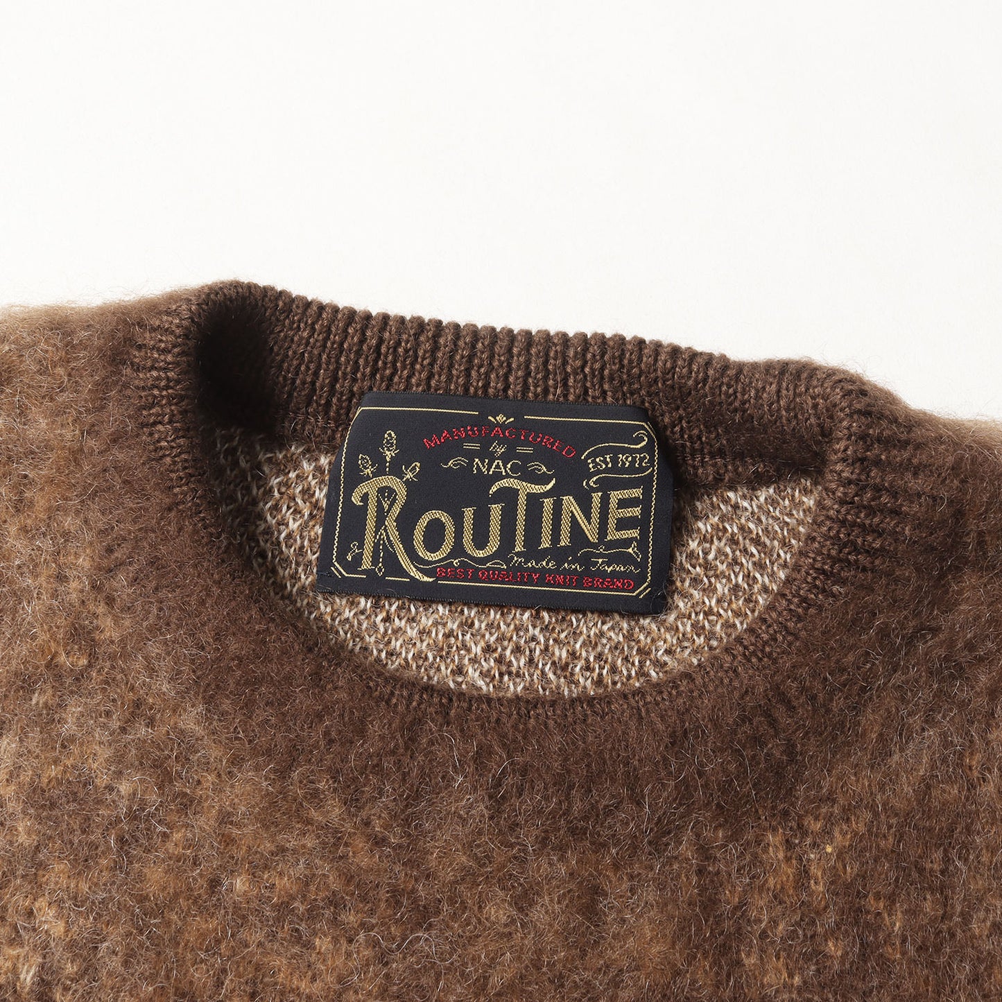 24AW グラデーション 起毛 プルオーバー ニット セーター (RT24A-P03)