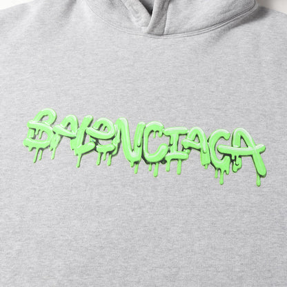 22SS ロゴ スウェット パーカー (SLIME HOODIE WIDE FIT 674986 TLVF2) / 裏起毛 UNISEX
