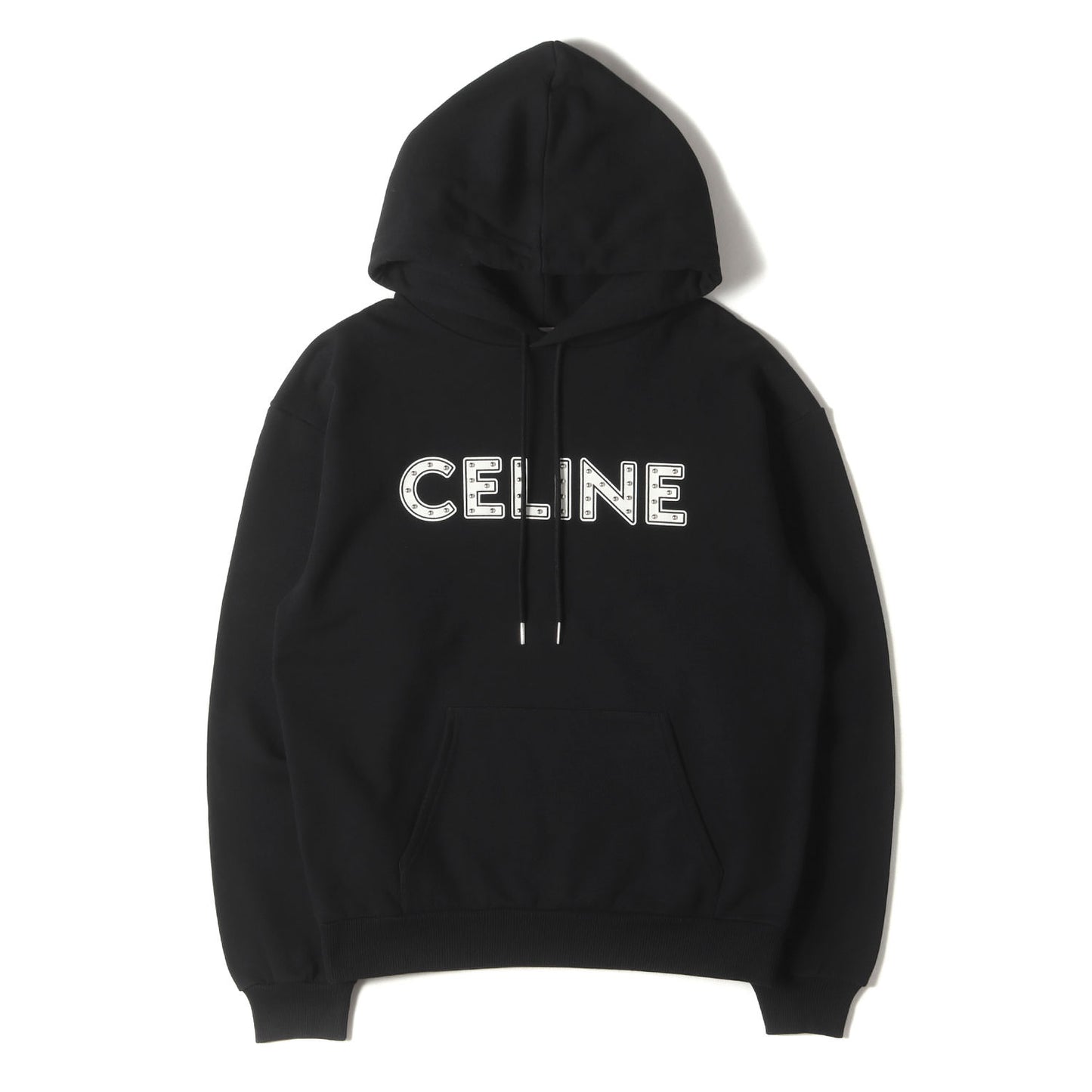 21SS スタッズ ロゴ スウェット パーカー (2Y323052H) / 裏毛