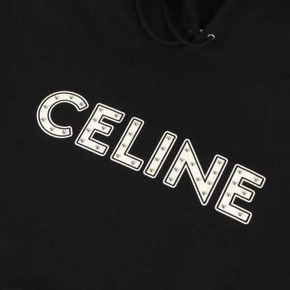 21SS スタッズ ロゴ スウェット パーカー (2Y323052H) / 裏毛