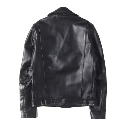 00s × Lewis Leather × Johnny Thunders サイクロン レザー ダブルライダースジャケット (4LB-1712)
