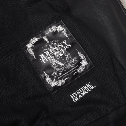 00s × Lewis Leather × Johnny Thunders サイクロン レザー ダブルライダースジャケット (4LB-1712)