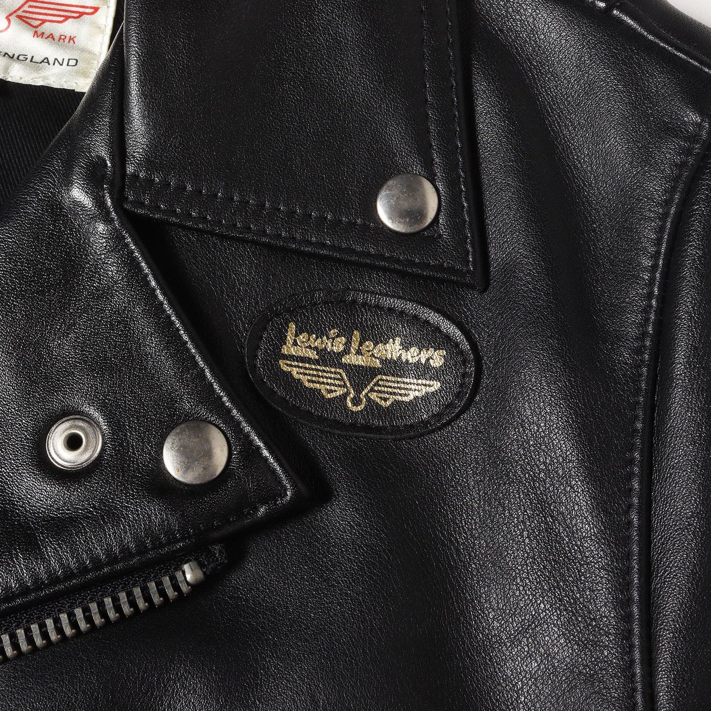 00s × Lewis Leather × Johnny Thunders サイクロン レザー ダブルライダースジャケット (4LB-1712)