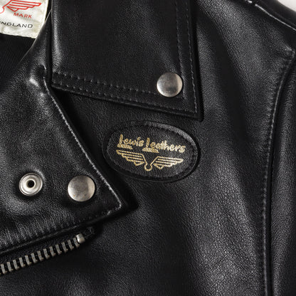 00s × Lewis Leather × Johnny Thunders サイクロン レザー ダブルライダースジャケット (4LB-1712)