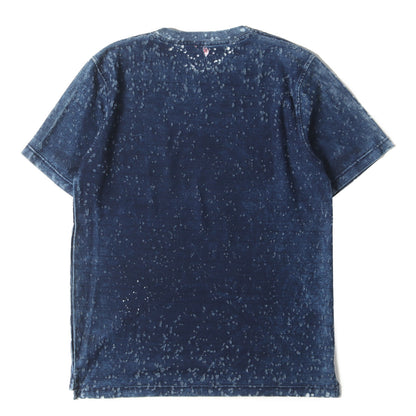 ブレーティング バーンアウト加工 ロゴ Tシャツ (T-JUST-SLITS-N15 A13303 0CLAR)