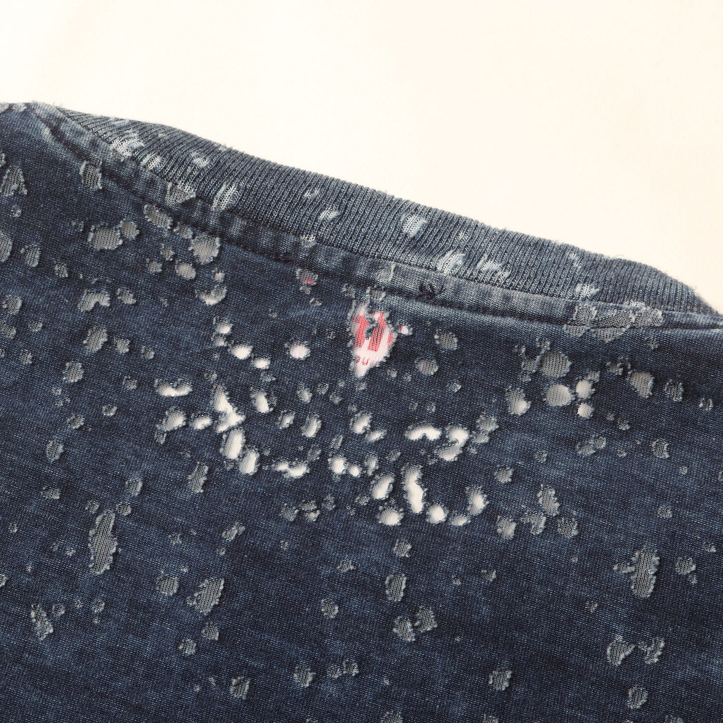 ブレーティング バーンアウト加工 ロゴ Tシャツ (T-JUST-SLITS-N15 A13303 0CLAR)