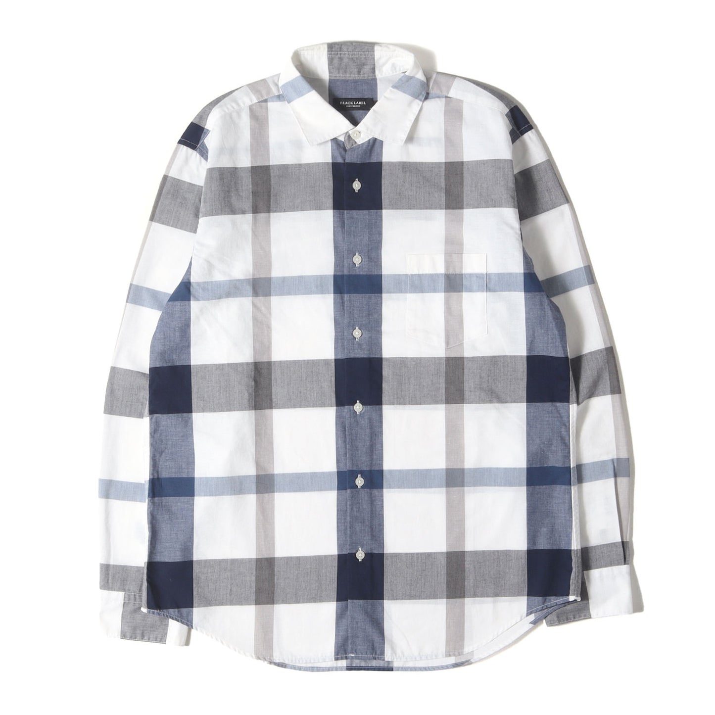 チェック リネン混 ソフトフランネル シャツ