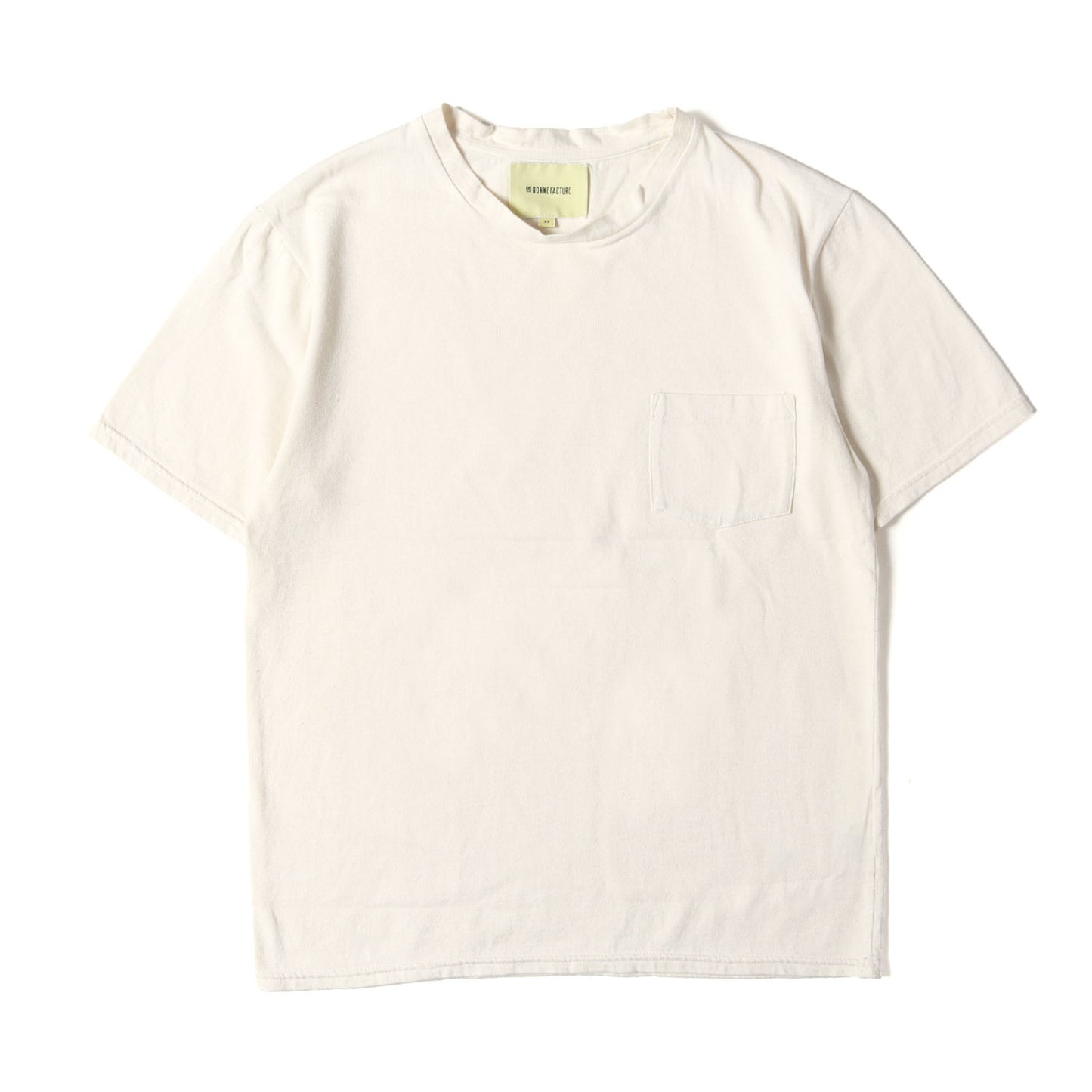 ネップ混 ポケット Tシャツ (112-11-4933) / MADE IN FRANCE