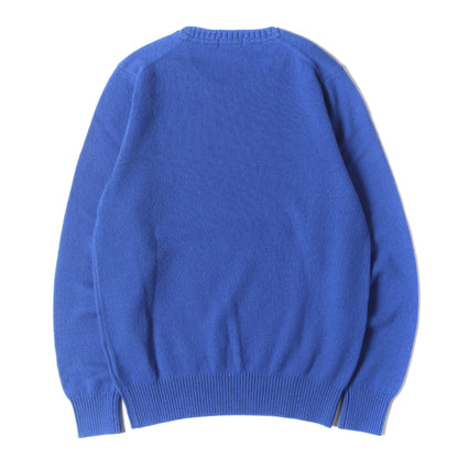 23AW 10ゲージ カシミヤ クルーネック ニット (24-15-0242-148) / MADE IN JAPAN
