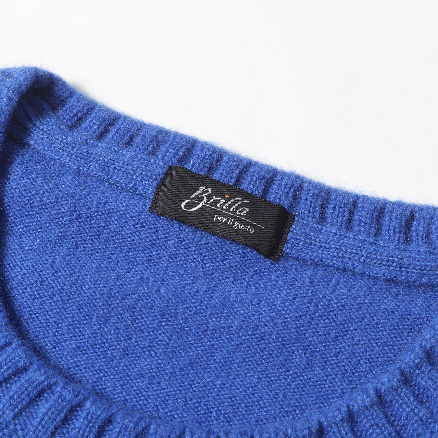 23AW 10ゲージ カシミヤ クルーネック ニット (24-15-0242-148) / MADE IN JAPAN