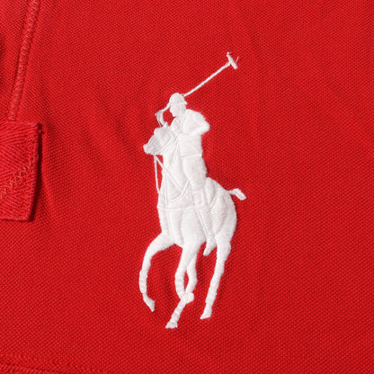 90s - 00s ビッグ ポニー刺繍 パッチワーク ピケ ポロシャツ (MNBLKNIM1A00141) / CUSTOM FIT