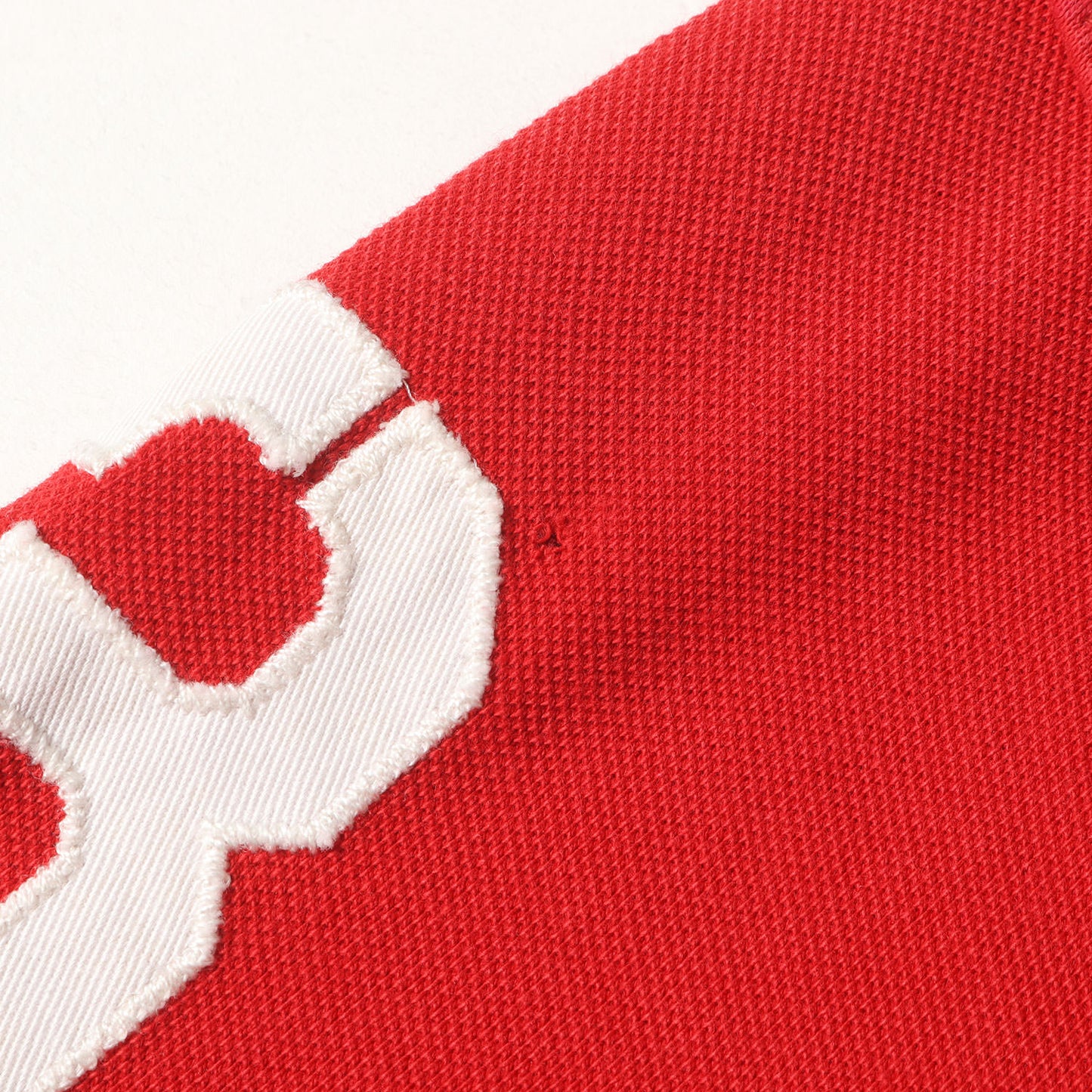 90s - 00s ビッグ ポニー刺繍 パッチワーク ピケ ポロシャツ (MNBLKNIM1A00141) / CUSTOM FIT