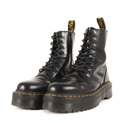 インサイドジップ スムースレザー 8ホール ブーツ (JADON 15265001)