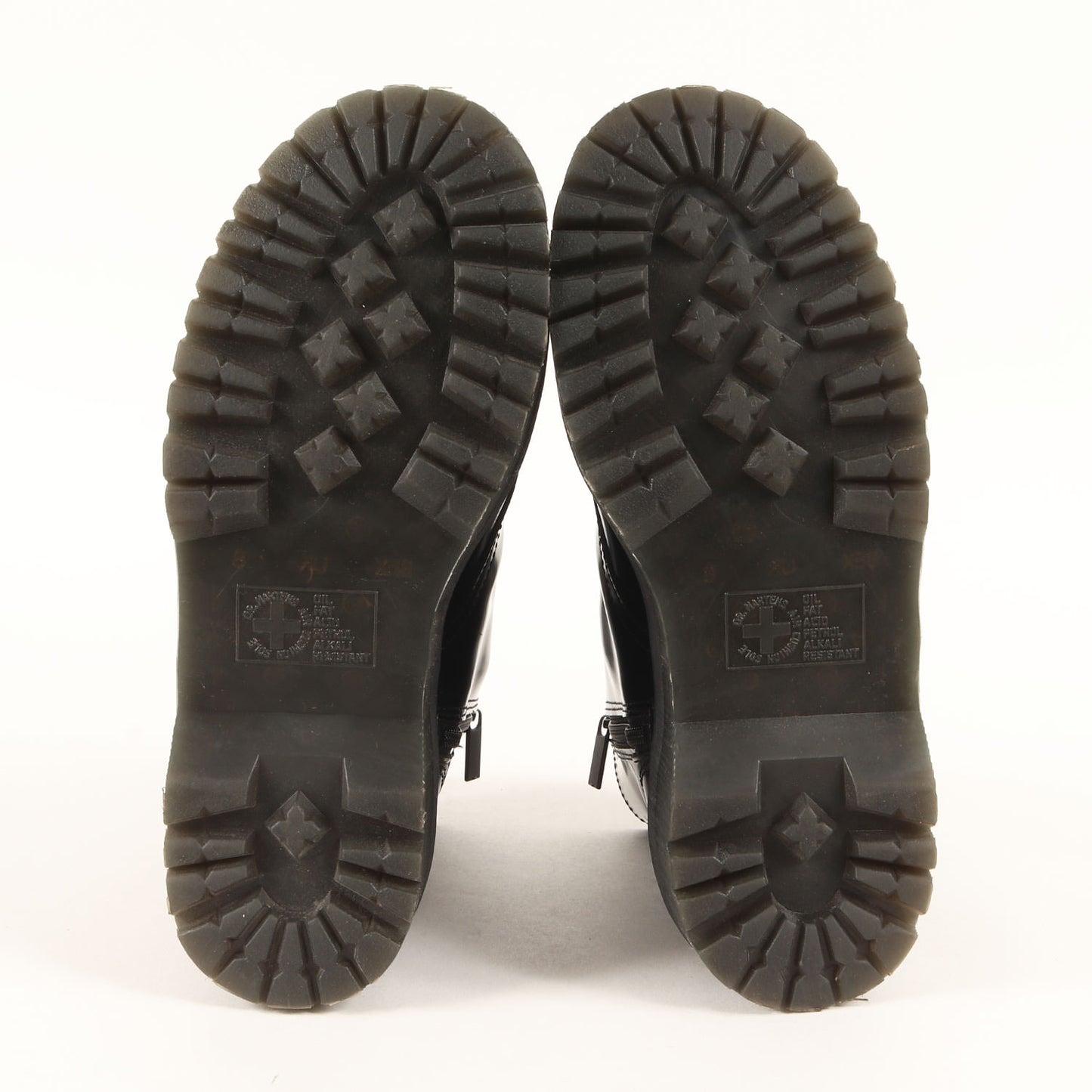 インサイドジップ スムースレザー 8ホール ブーツ (JADON 15265001)