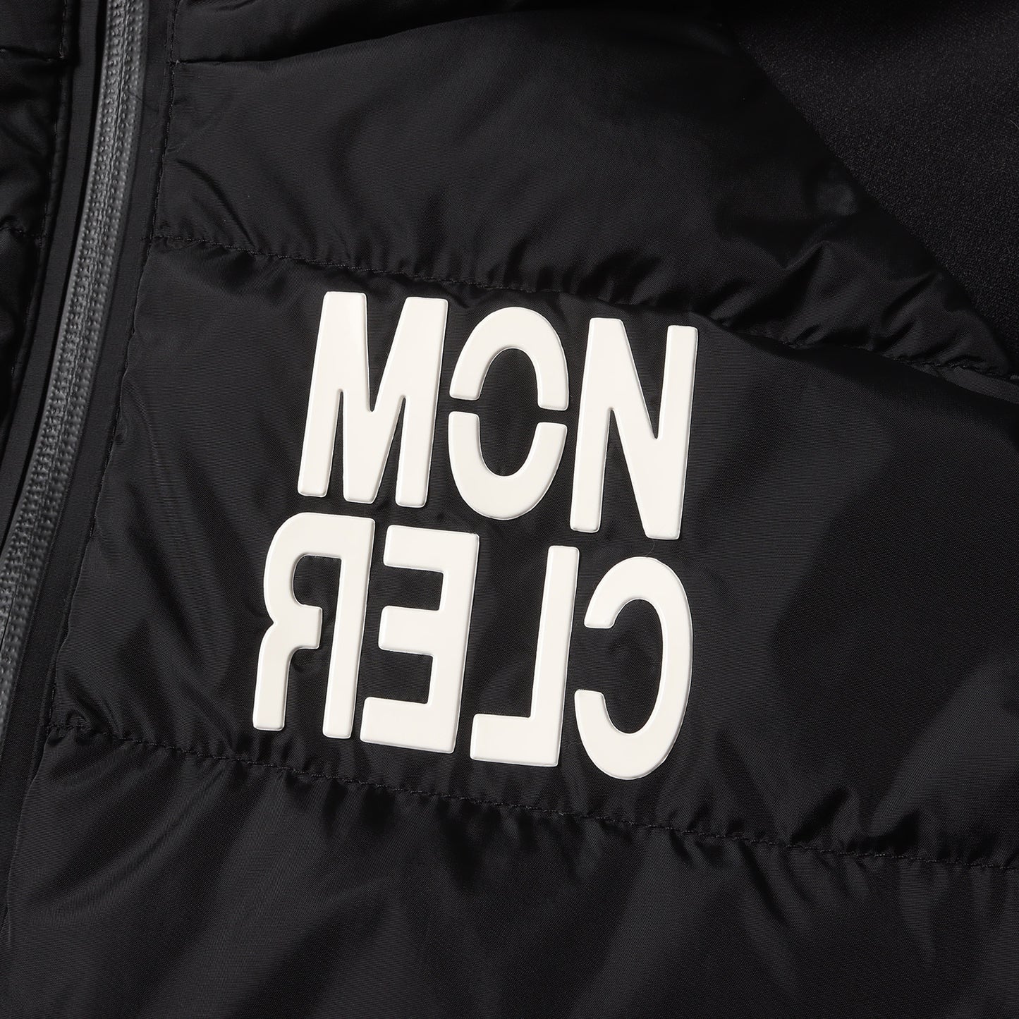 21AW ワンポイント ロゴ ジャージー コンビ フーディー ダウン ジャケット (ZIP UP CARDIGAN G20978G00007 809HT) / 裏フリース GRENOBLE