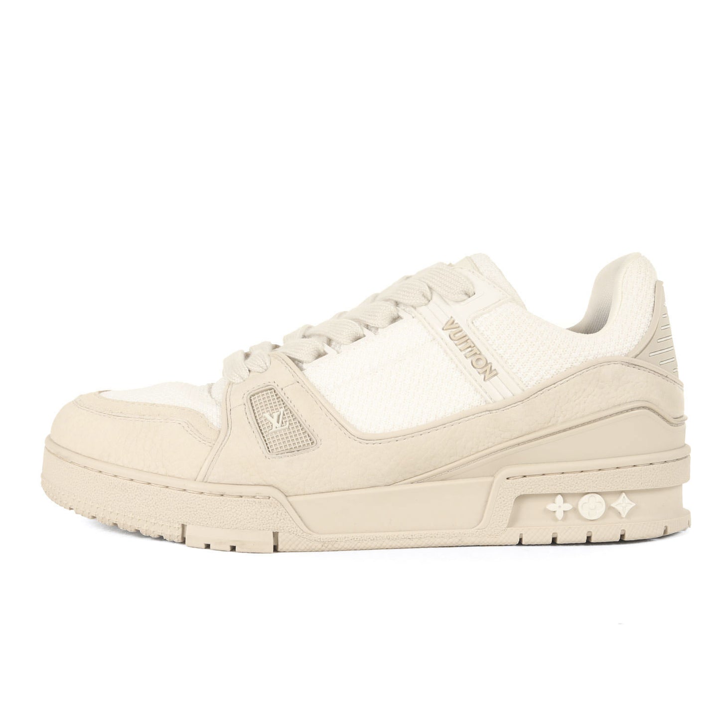 25SS グレインヌバックレザー メッシュ LV トレイナー スニーカー (1AHTME)