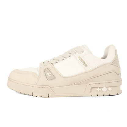 25SS グレインヌバックレザー メッシュ LV トレイナー スニーカー (1AHTME)