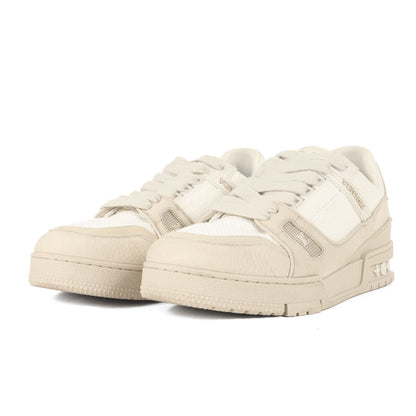 25SS グレインヌバックレザー メッシュ LV トレイナー スニーカー (1AHTME)