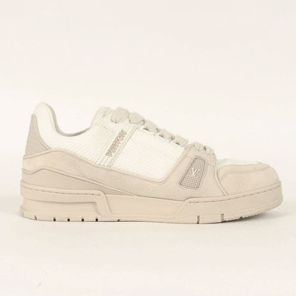 25SS グレインヌバックレザー メッシュ LV トレイナー スニーカー (1AHTME)