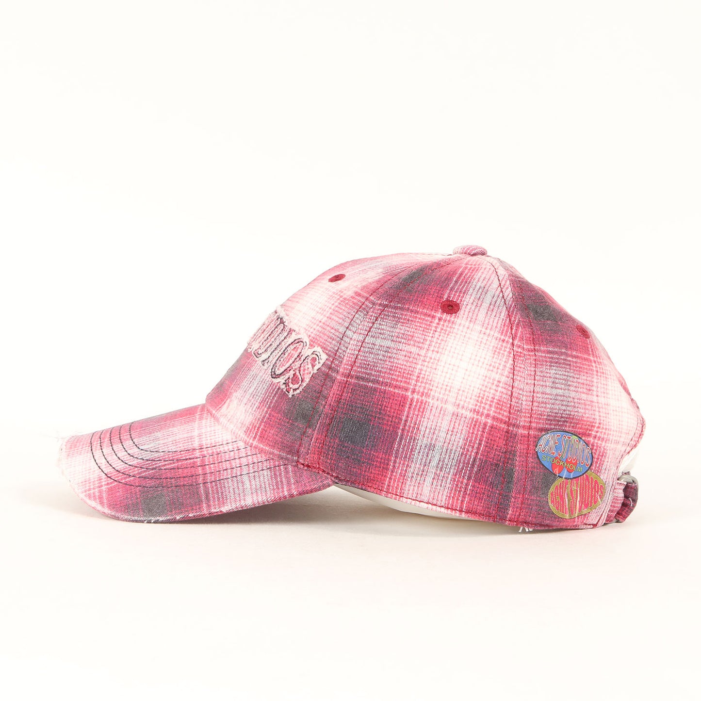 25AW チェック ロゴ キャップ ( FN-UX-HATS000335)