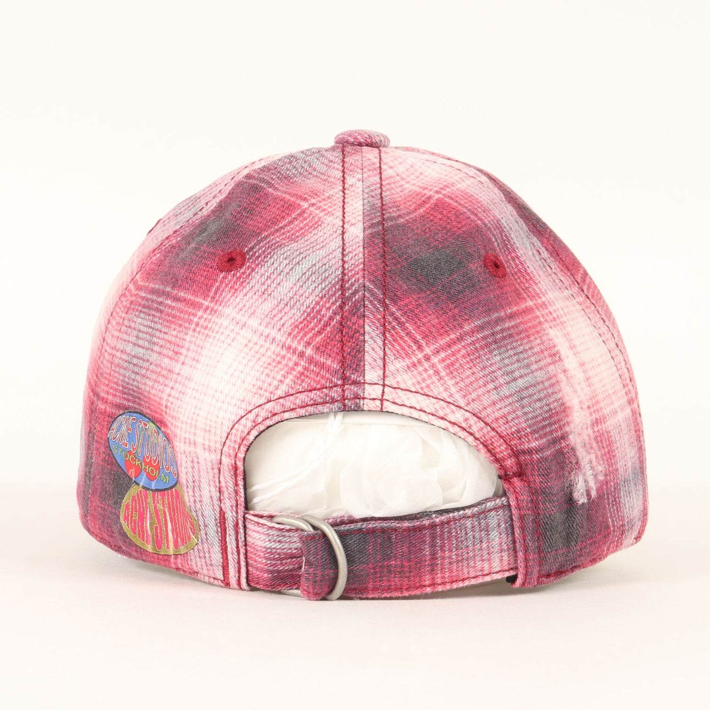 25AW チェック ロゴ キャップ ( FN-UX-HATS000335)