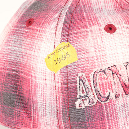 25AW チェック ロゴ キャップ ( FN-UX-HATS000335)