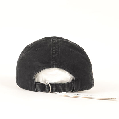 25SS フェード ダスト加工 デニム ロゴ キャップ ( FN-UX-HATS000339)