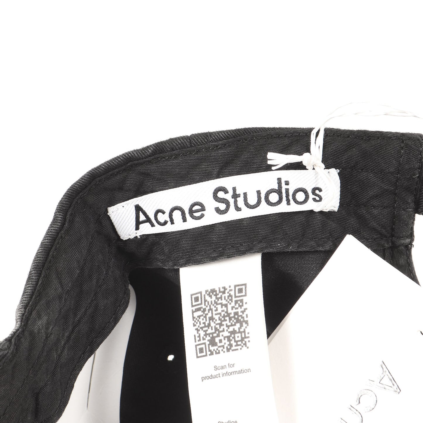 25SS フェード ダスト加工 デニム ロゴ キャップ ( FN-UX-HATS000339)