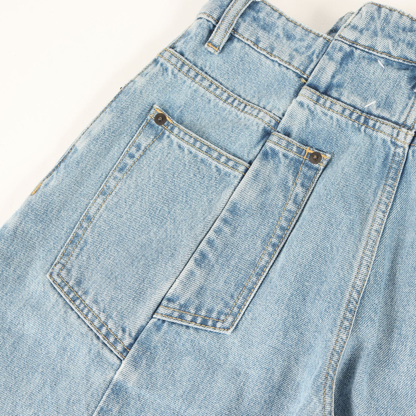 25SS 解体再構築 ワイド フレア デニム パンツ (BIAS CUT WIDE FLARE DENIM PANTS S51LA0133 S30496) / MARGIELA1 MARGIELA10