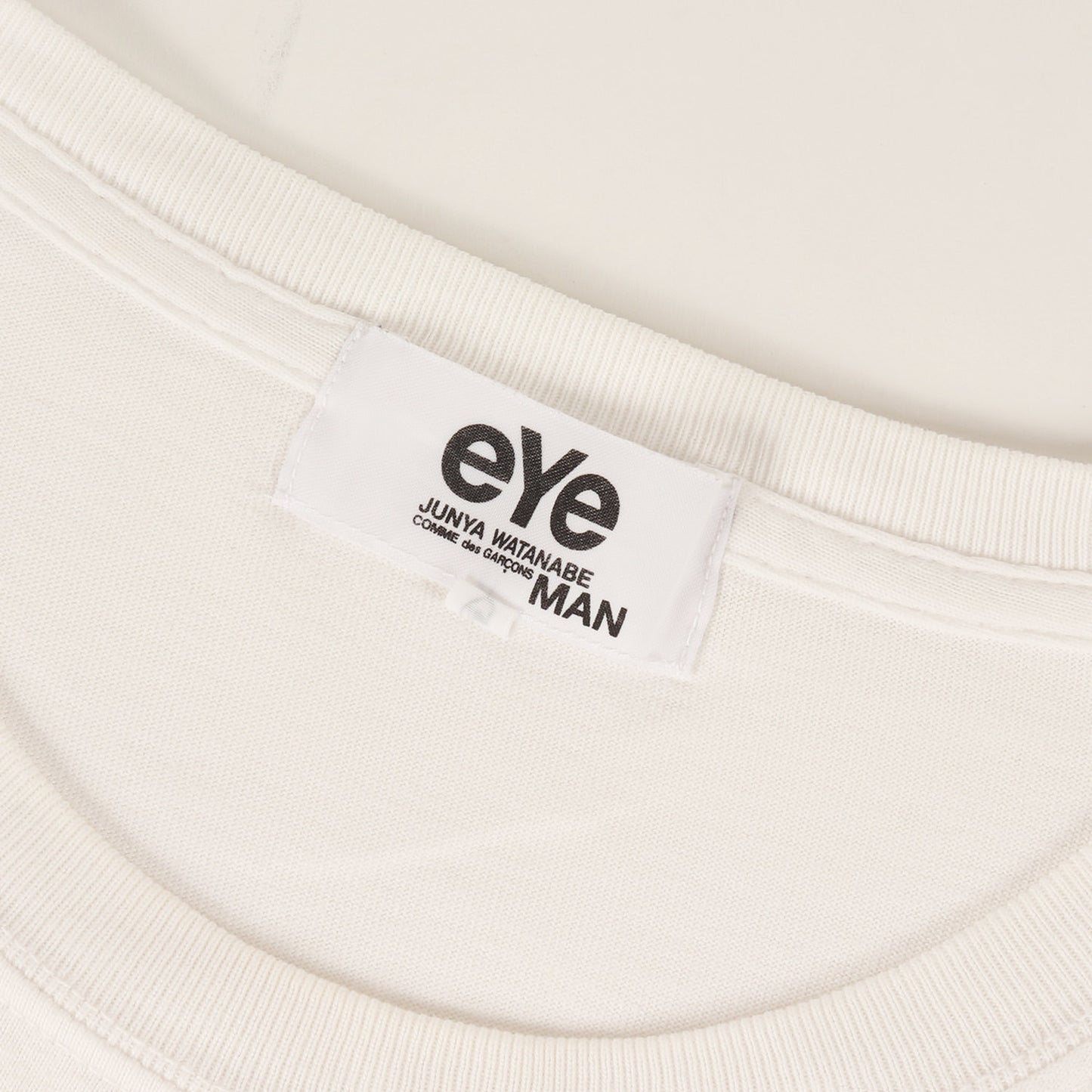 パッチワーク eye ロゴ 刺繍 Tシャツ