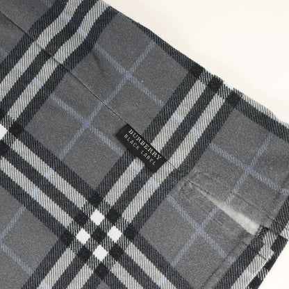 ワンポイント ホースマーク チェック ストレッチ ポロシャツ / MADE IN JAPAN