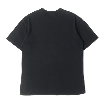 エンブレム ロゴ バインダーネック Tシャツ (WM-T026)