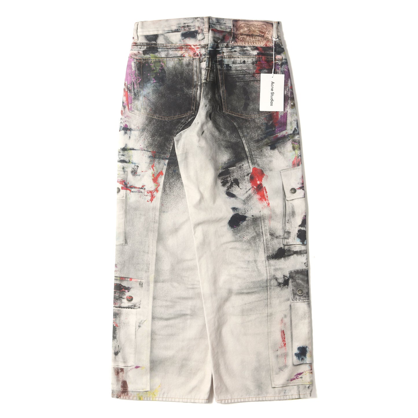 25AW 転写プリント ルーズフィット デニム パンツ (LOOSE FIT JEANS 1981 FN-UX-TROU000045)