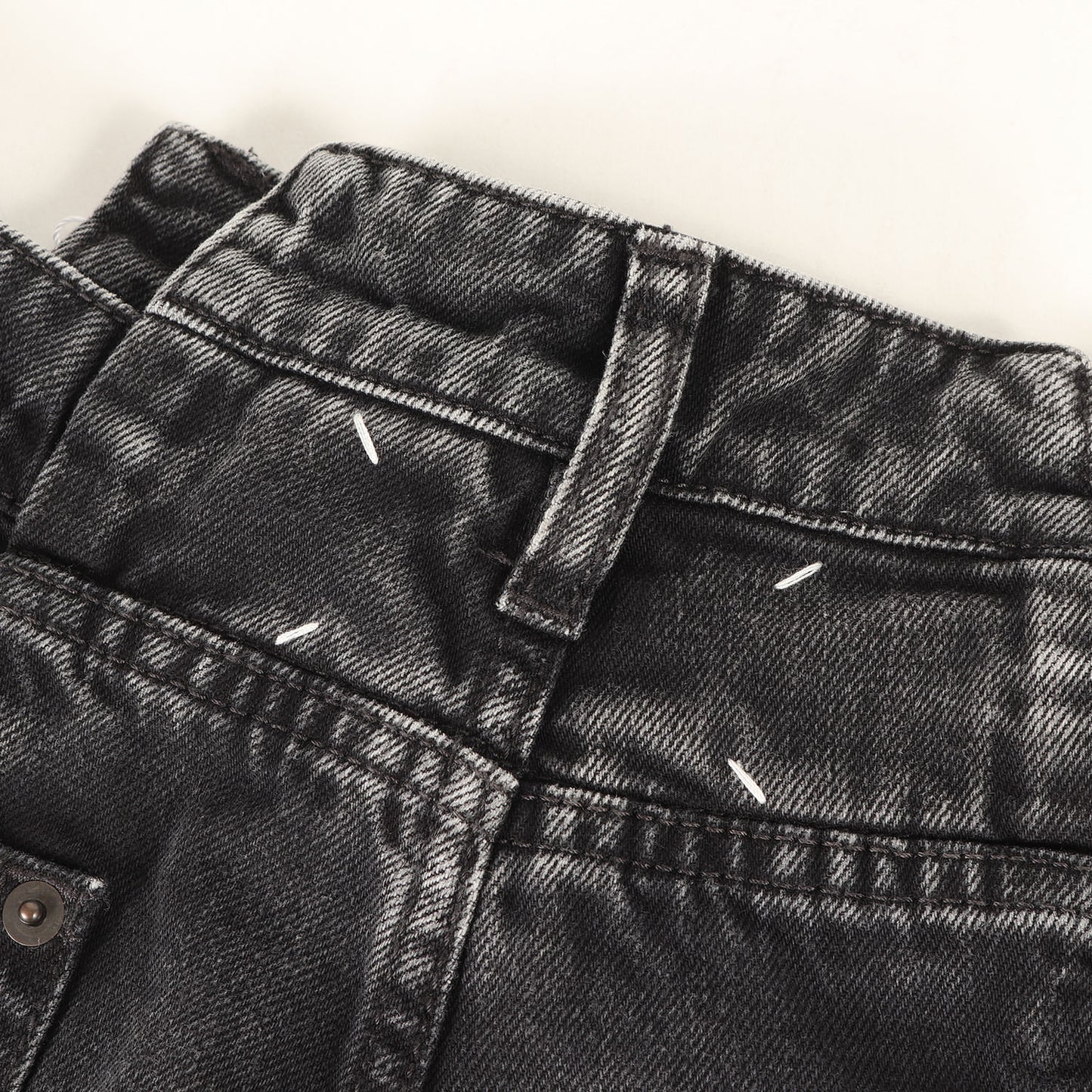 25SS 解体再構築 ワイド フレア デニム パンツ (BIAS CUT WIDE FLARE DENIM PANTS S51LA0133 S30496) / MARGIELA1 MARGIELA10