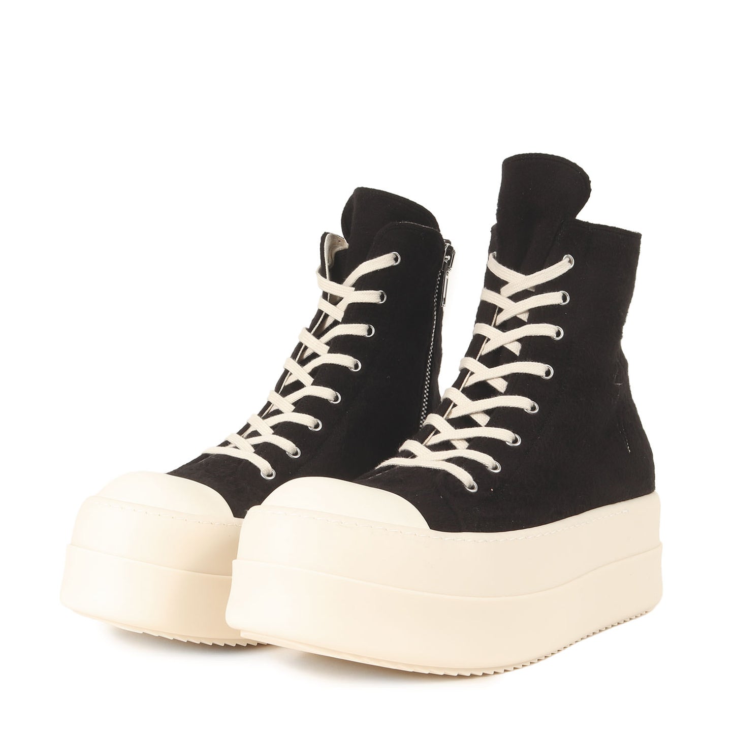 25AW フェルト ハイカット レースアップ スニーカー (Double Bumper Sneaks DU02E7831 BMOEM8)