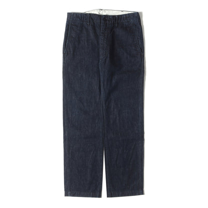 ストレート デニム ワーク トラウザー パンツ