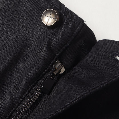 コーティング ストレッチ デニム サルエル パンツ / MADE IN ITALY